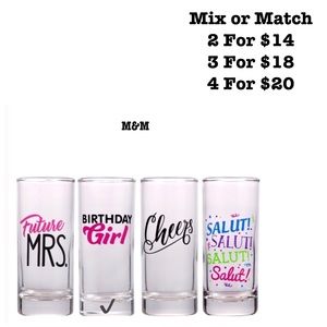 Celebratory Shot Glasses, 2 oz. Birthday Girl